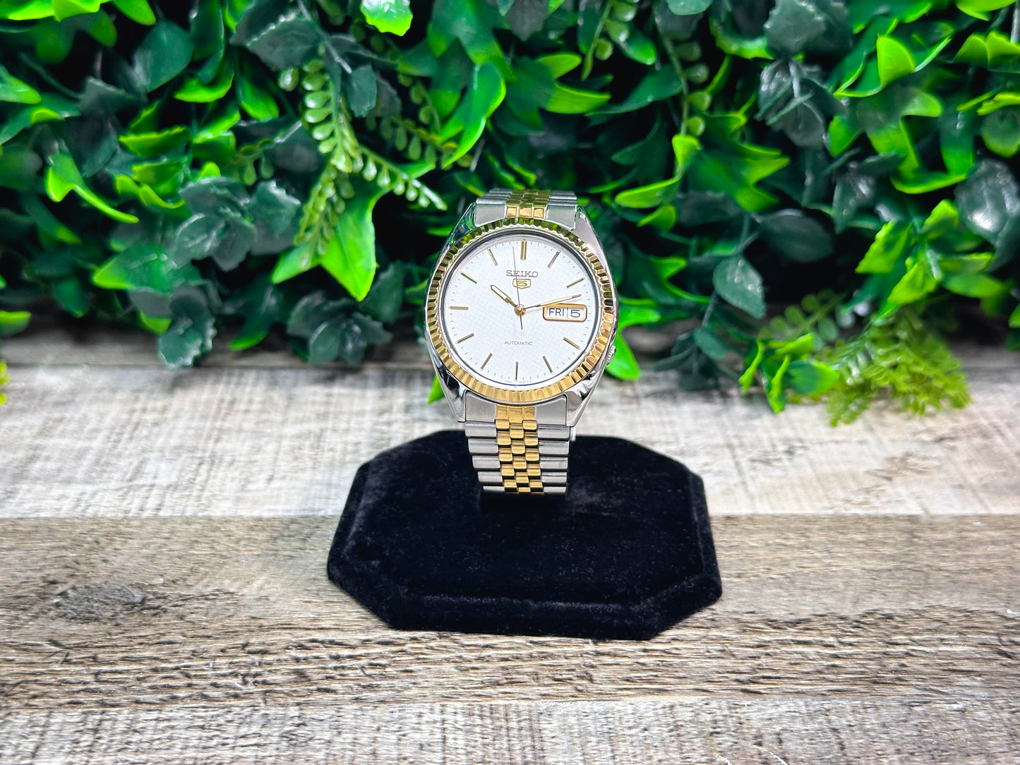 Seiko SNXG Datejust Two-Tone