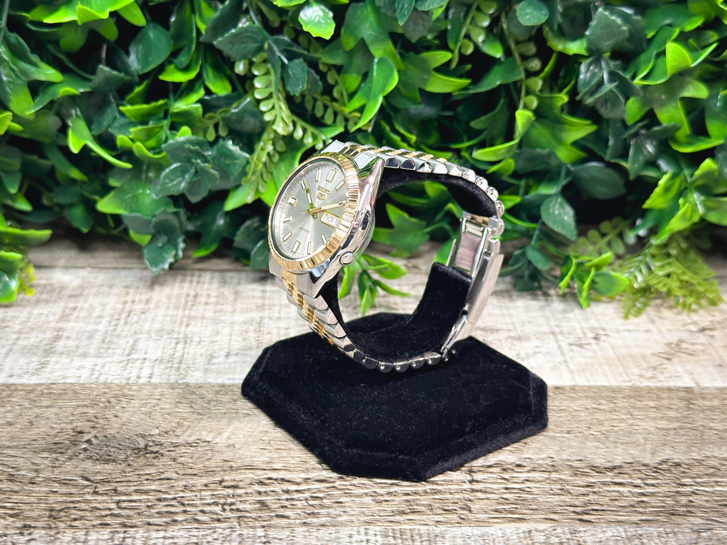 Seiko SNXS Datejust - Two-Tone