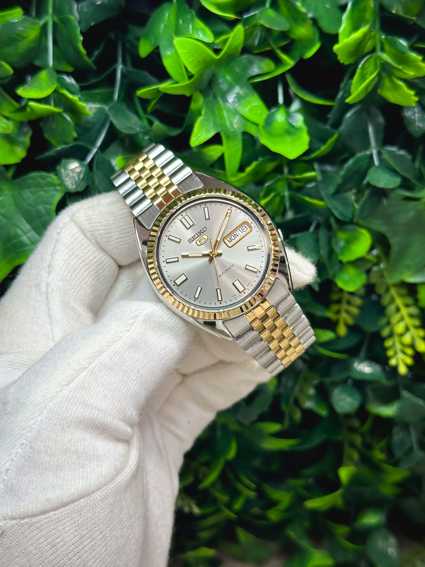 Seiko SNXS Datejust - Two-Tone