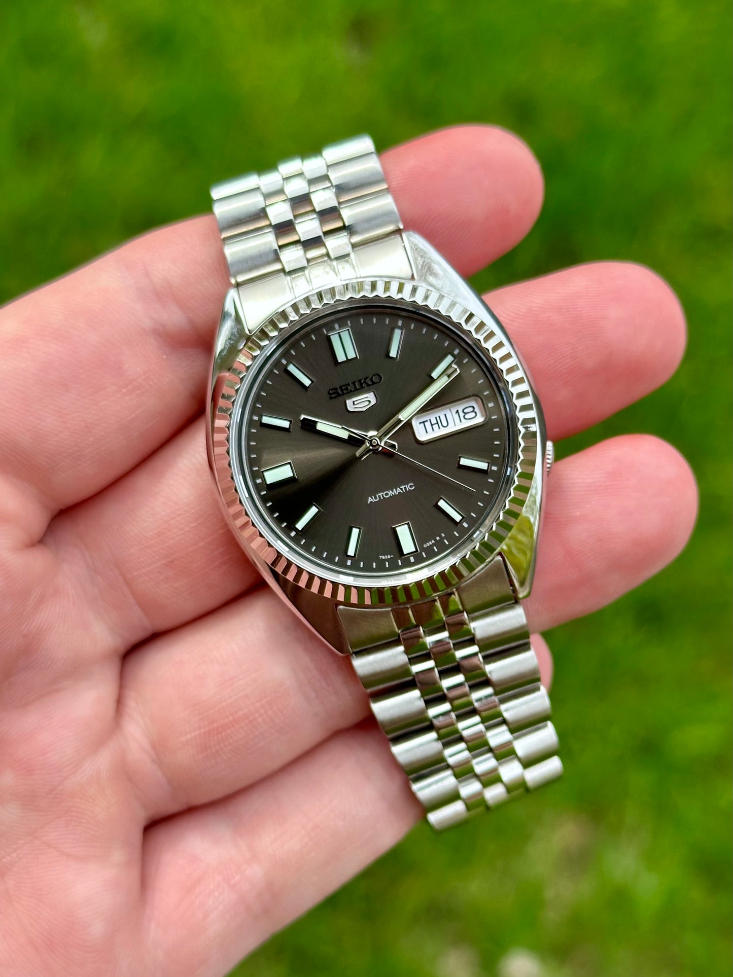 Seiko SNXS Datejust - Slate