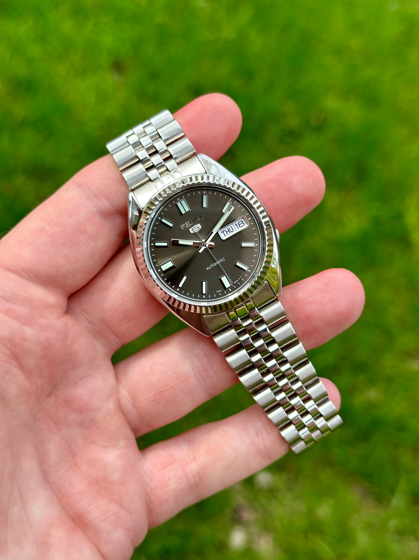 Seiko SNXS Datejust - Slate