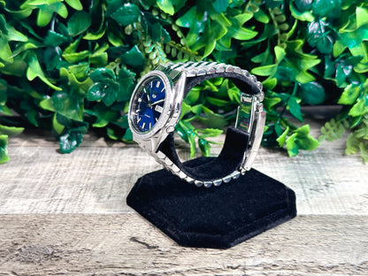 Seiko SNXS Diamond Datejust - Blue