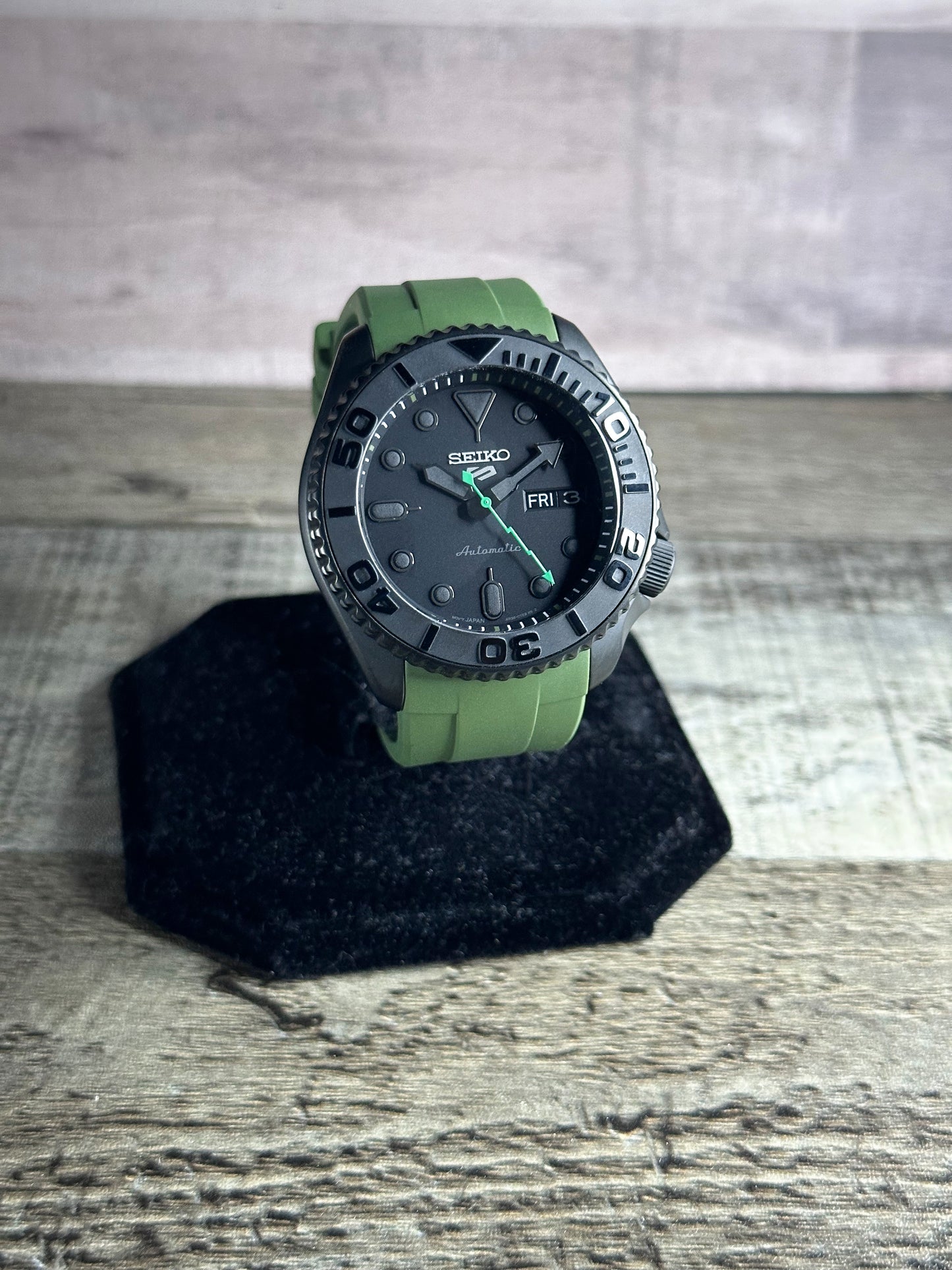 Seiko 5KX Blackout - Green