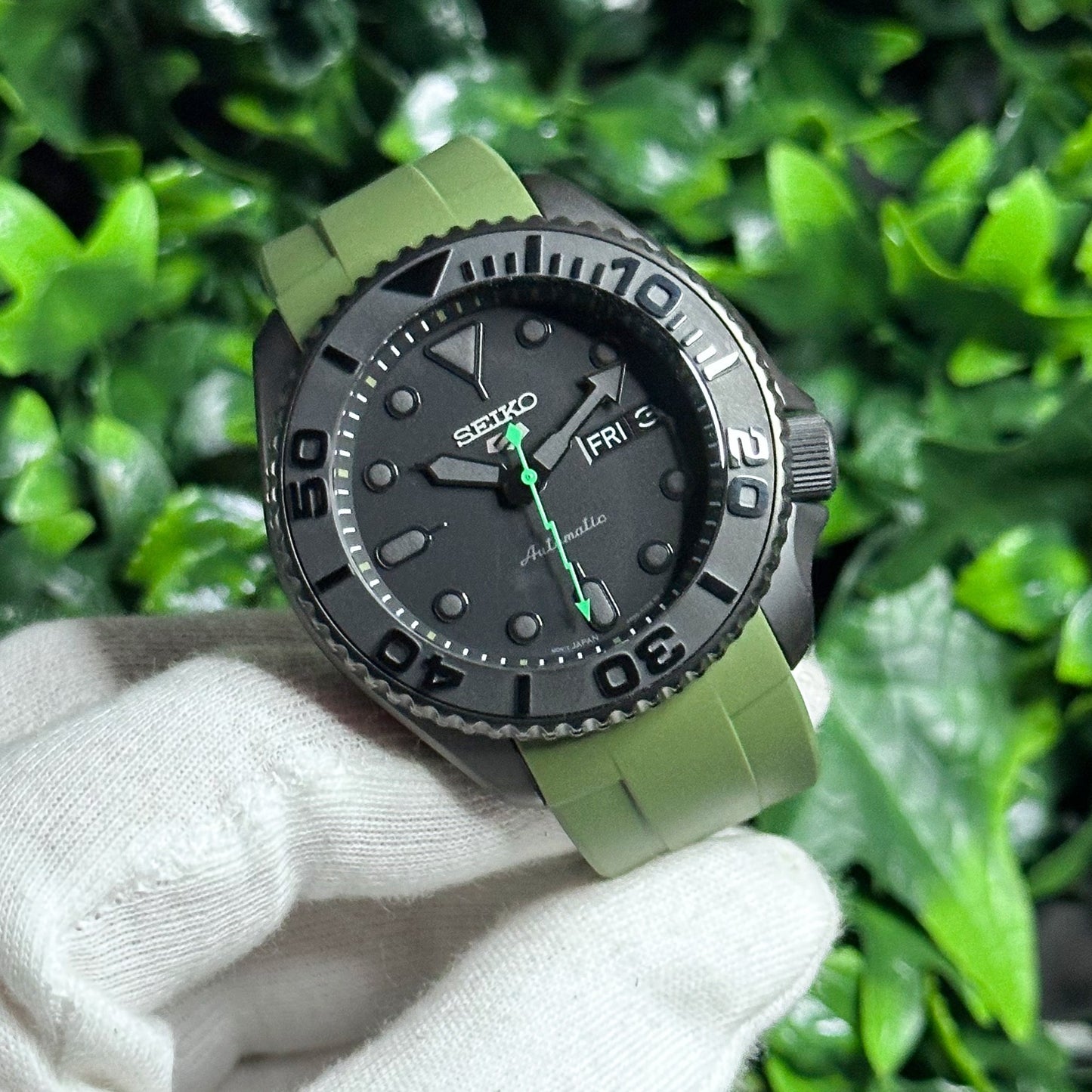 Seiko 5KX Blackout - Green