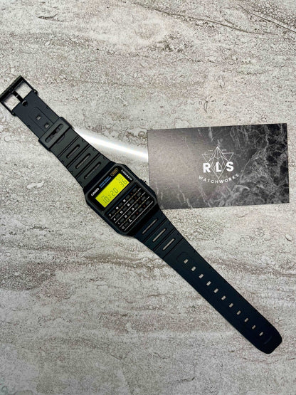 Custom Casio Calculator Watch with Color Screen Mod (Pick your color)
