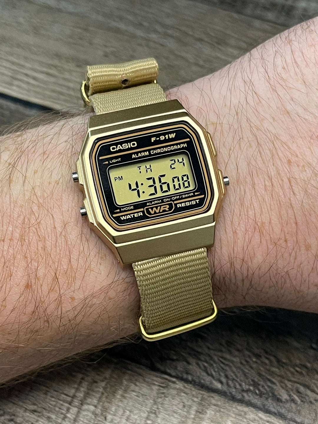 Gold Casio Watch on Gold Strap rswatchworks Gold Casio Watch on Gold Strap rswatchworks