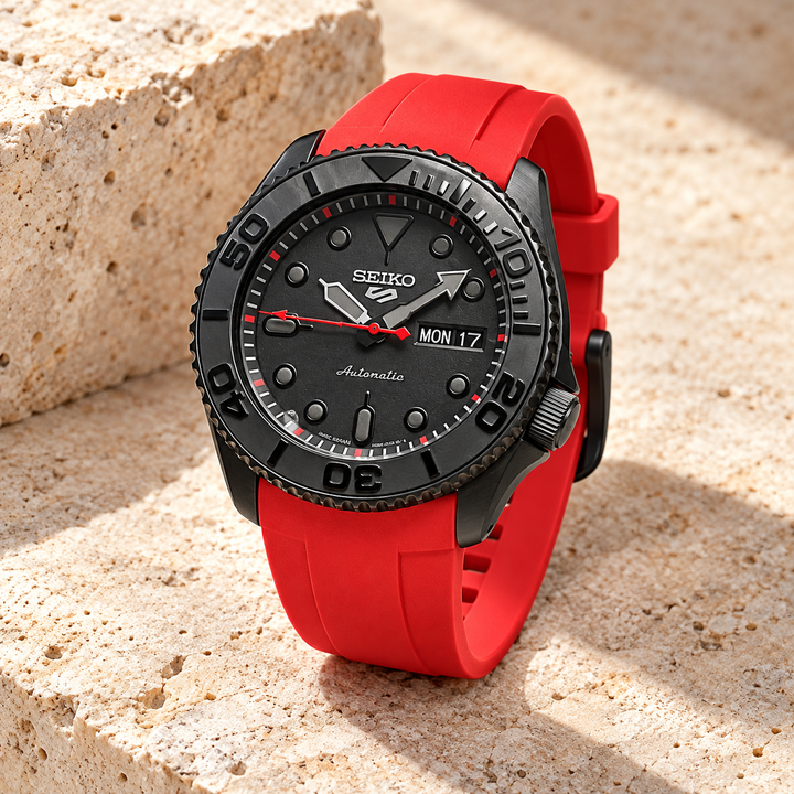 Seiko 5KX Blackout - Red