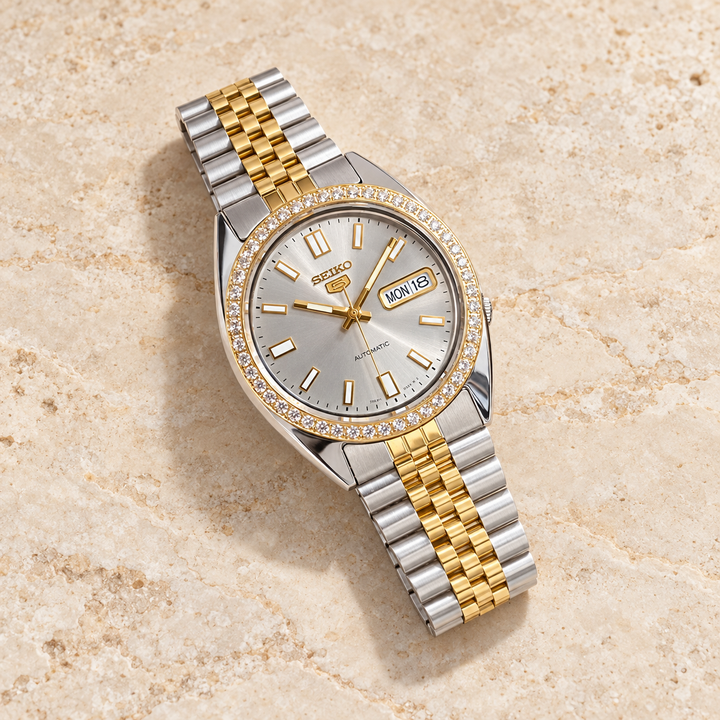 Seiko SNXS Diamond Datejust - Two-Tone