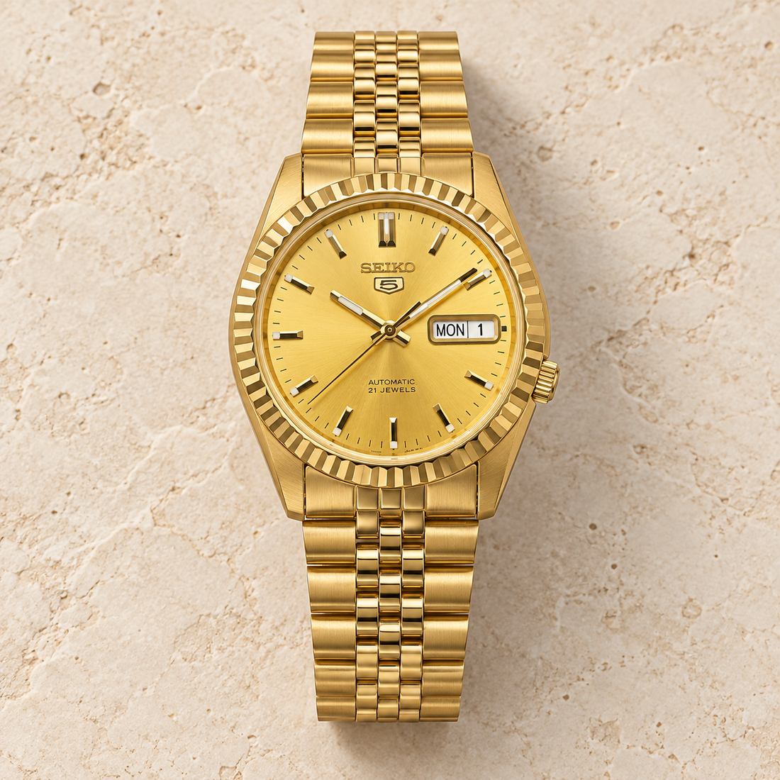 Seiko SNK Datejust - Gold