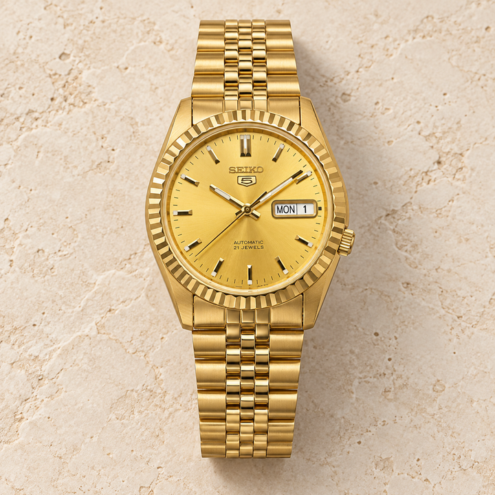 Seiko SNK Datejust - Gold