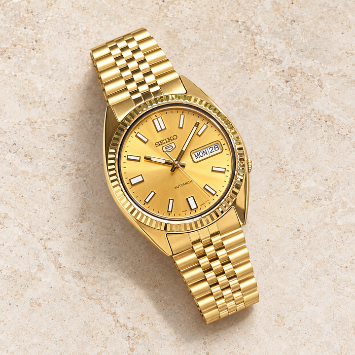 Seiko SNXS Datejust - Gold