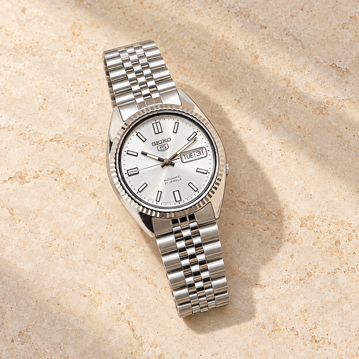 Seiko SNXS Datejust-  Silver