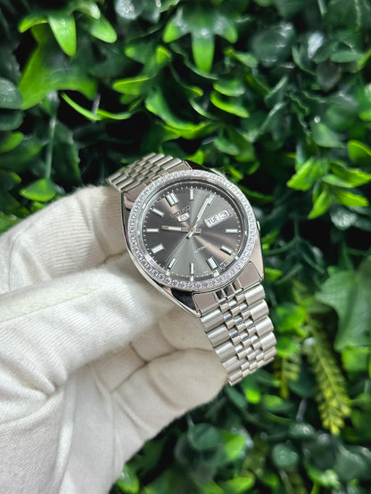 Seiko SNXS Diamond Datejust - Slate