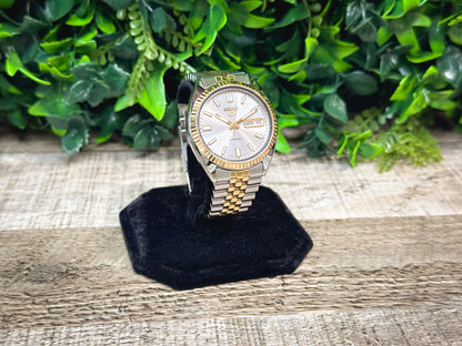 Seiko SNXS Datejust - Two-Tone